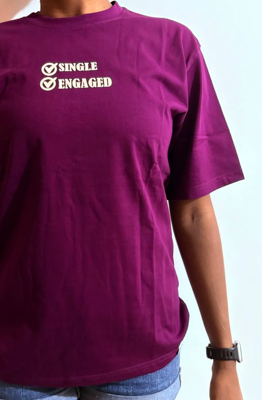 Single or Engaged? Tee